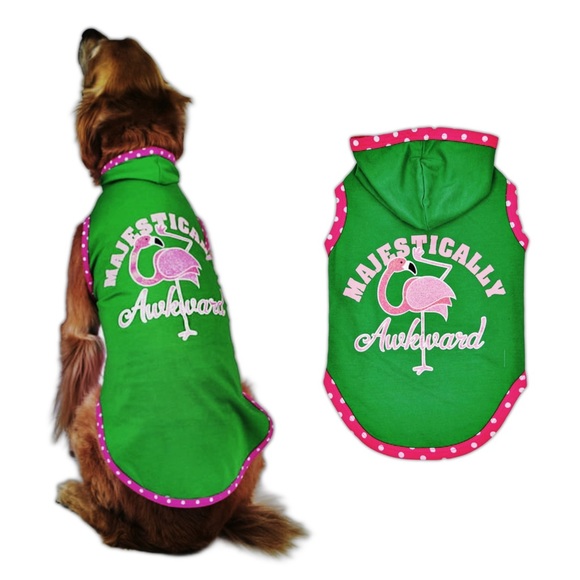 NWT Vibrant Life "Majestically Awkward" Dog Hoodie Size Small Dogs up to 20 lbs - Picture 13 of 16